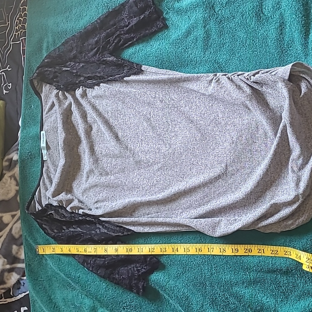 Maurices lace sleeve top